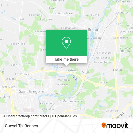 Guevel Tp map