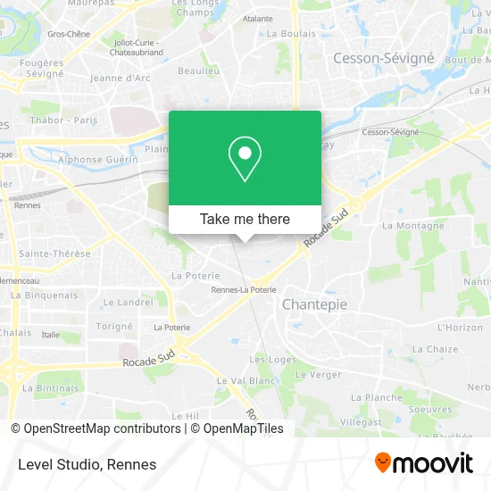 Level Studio map