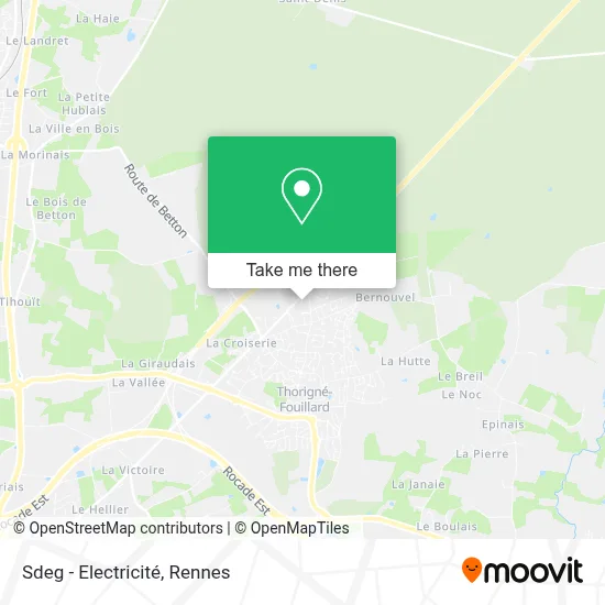 Sdeg - Electricité map