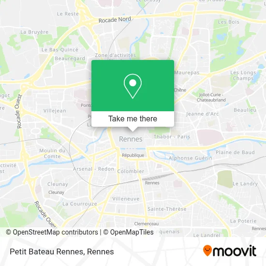 Petit Bateau Rennes map