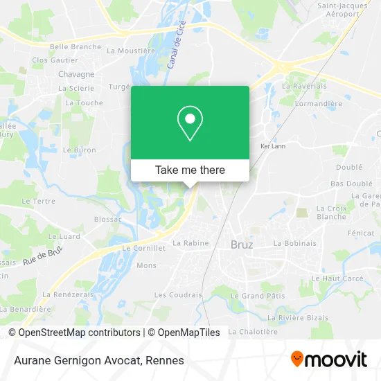 Aurane Gernigon Avocat map