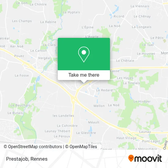 Prestajob map