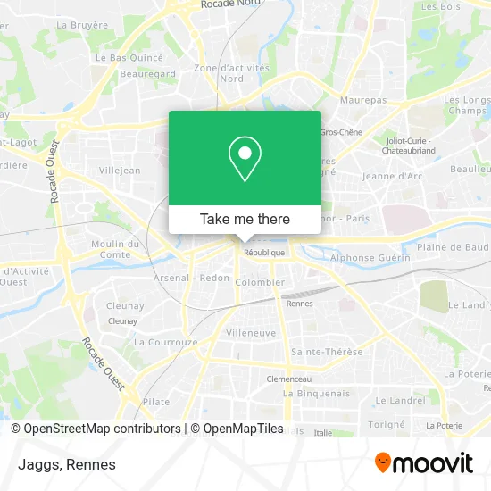 Mapa Jaggs