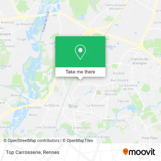 Top Carrosserie map