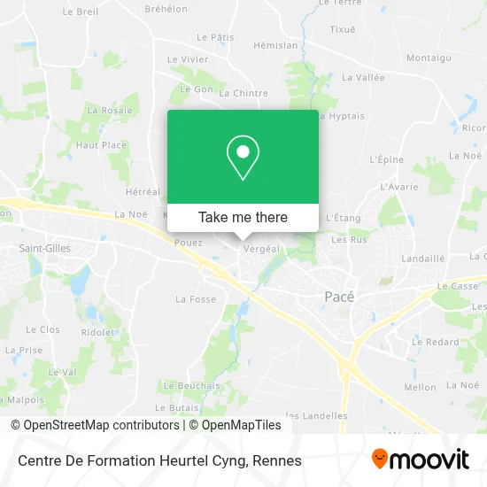 Centre De Formation Heurtel Cyng map
