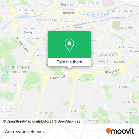 Aroma-Zone map