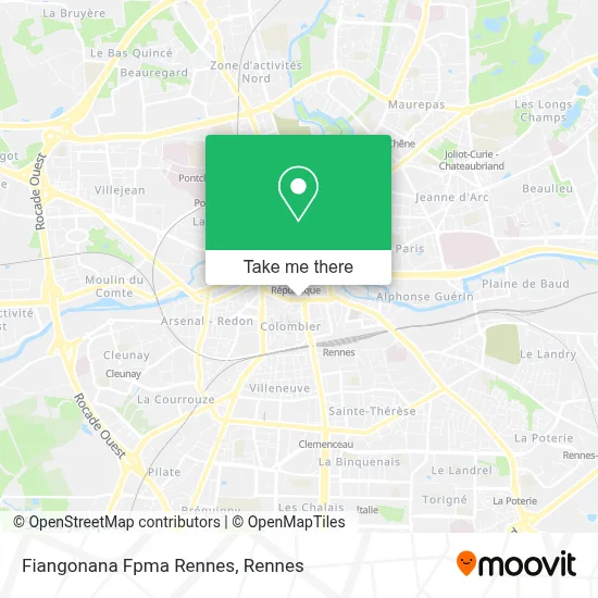 Fiangonana Fpma Rennes map