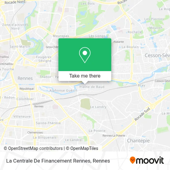 La Centrale De Financement Rennes map