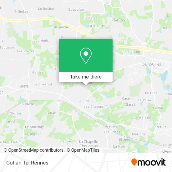 Cohan Tp map