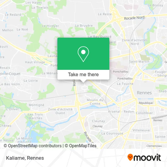 Kaliame map