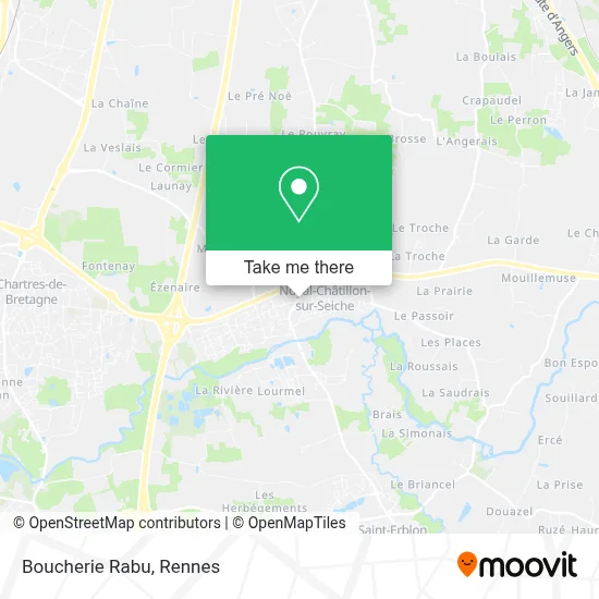 Boucherie Rabu map