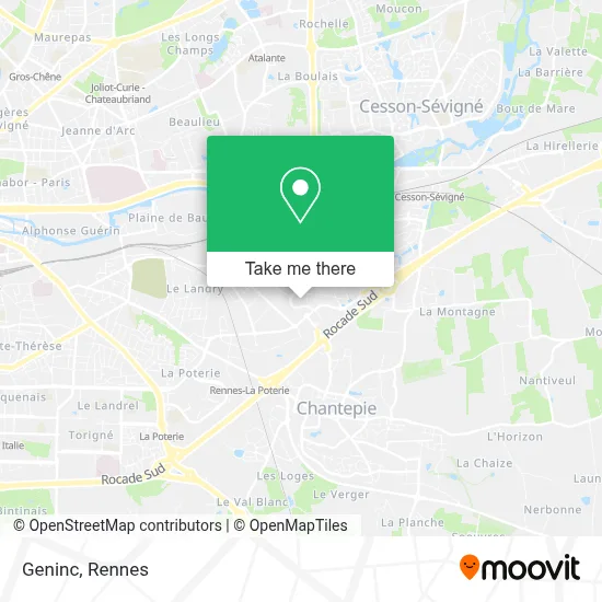 Geninc map