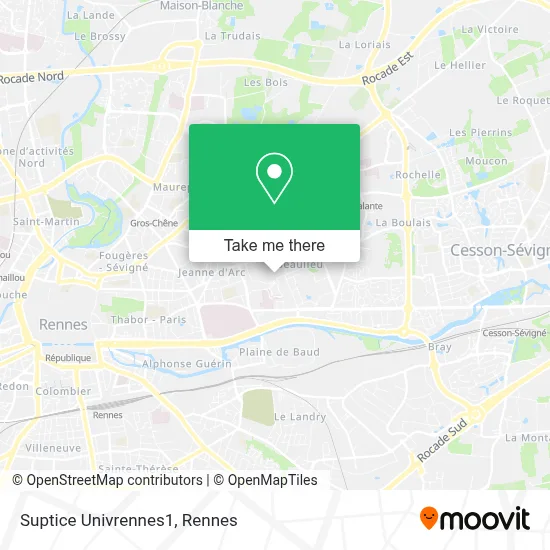 Suptice Univrennes1 map