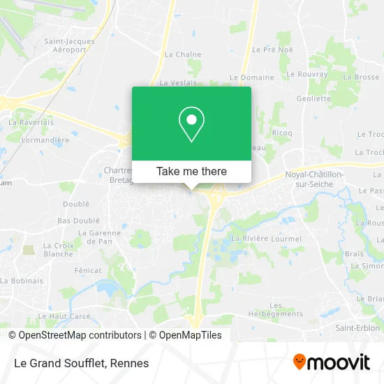 Le Grand Soufflet map
