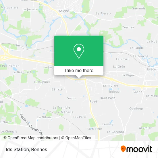 Ids Station map