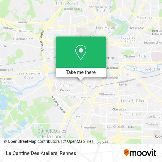 La Cantine Des Ateliers map