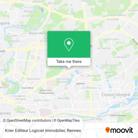 Krier Editeur Logiciel Immobilier map