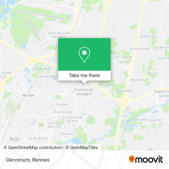 Décomurs map