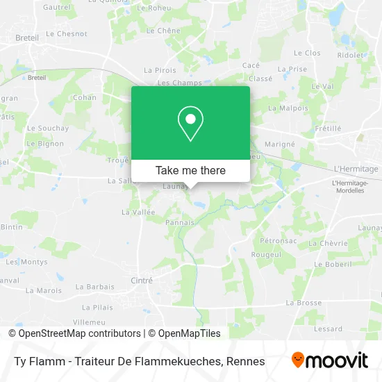 Ty Flamm - Traiteur De Flammekueches map