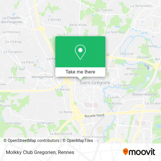 Molkky Club Gregorien map