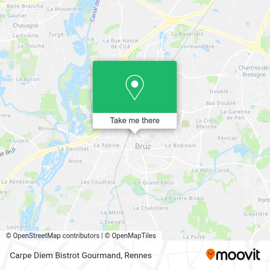 Carpe Diem Bistrot Gourmand map