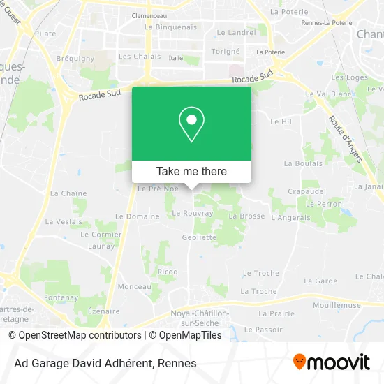 Ad Garage David Adhérent map