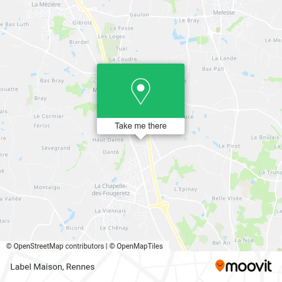 Label Maison map