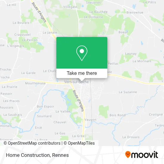 Home Construction map