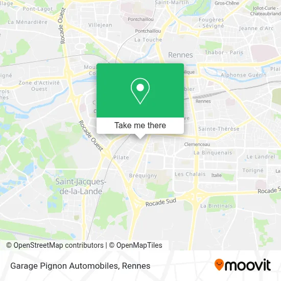 Garage Pignon Automobiles map