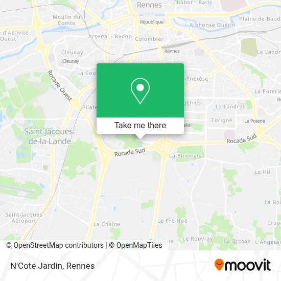 N'Cote Jardin map