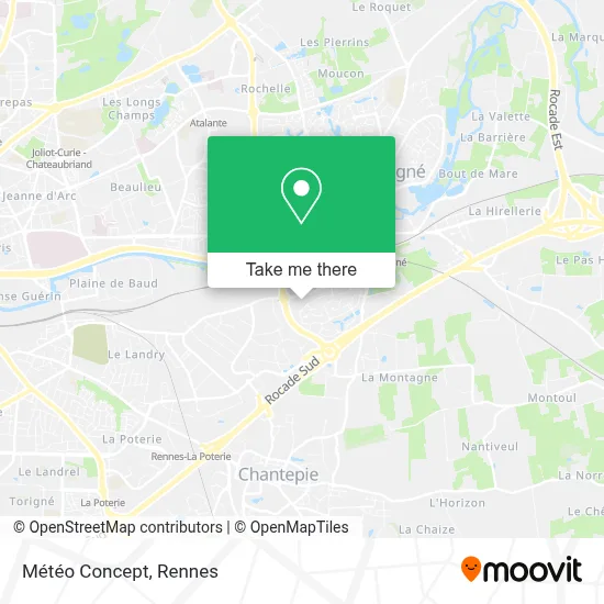Météo Concept map