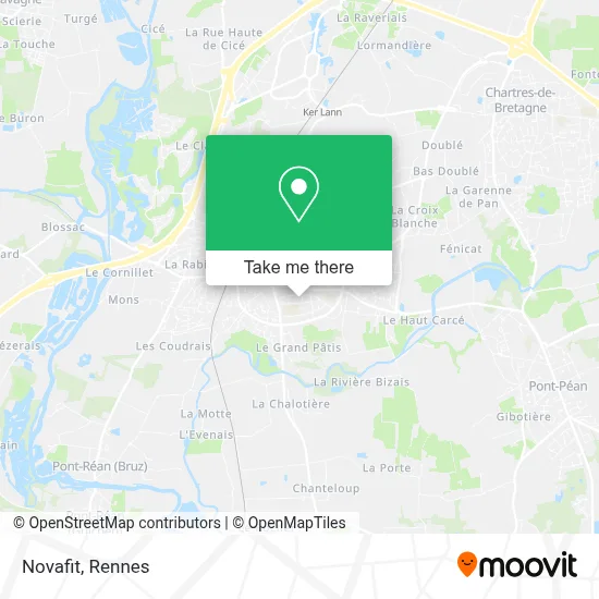 Novafit map