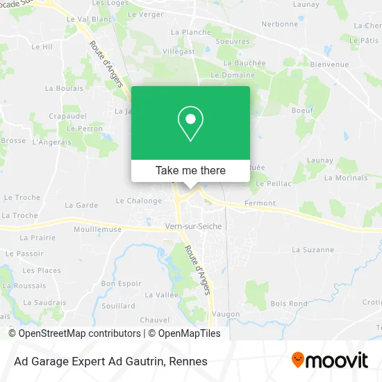 Ad Garage Expert Ad Gautrin map