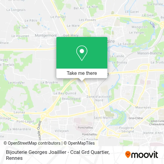 Bijouterie Georges Joaillier - Ccal Grd Quartier map