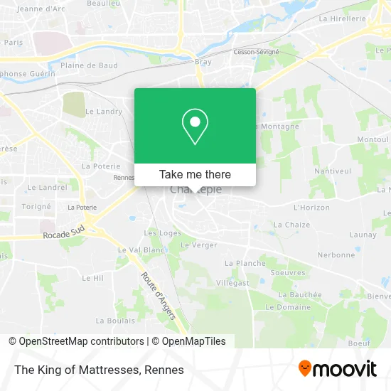 Le Roi Du Matelas map