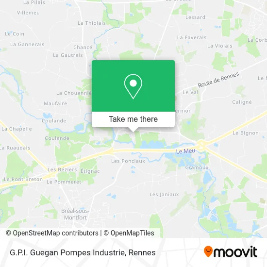 G.P.I. Guegan Pompes Industrie map