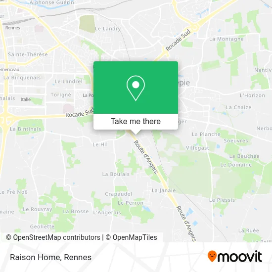 Raison Home map