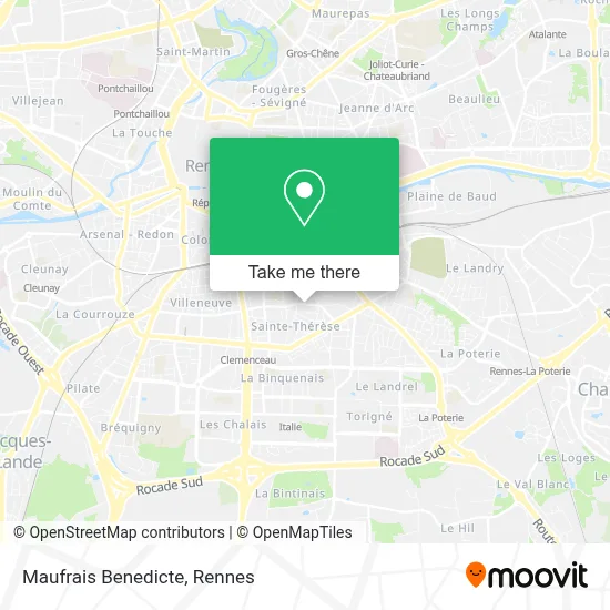 Maufrais Benedicte map