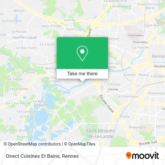 Direct Cuisines Et Bains map