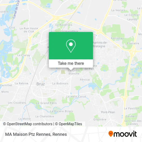 MA Maison Ptz Rennes map
