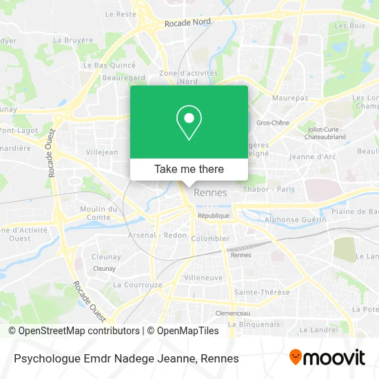 Psychologue Emdr Nadege Jeanne map