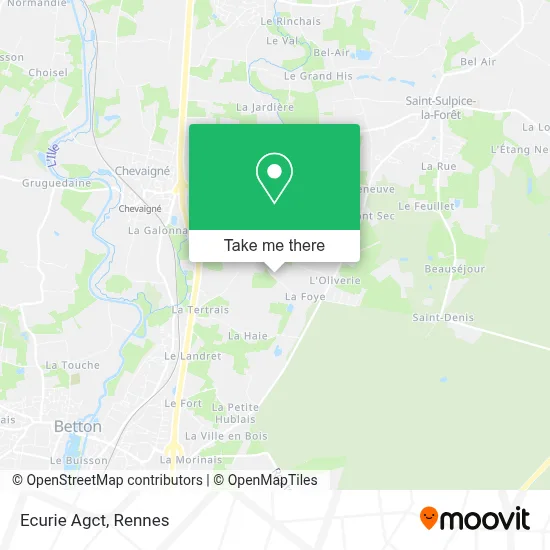 Ecurie Agct map