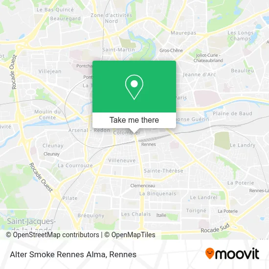 Alter Smoke Rennes Alma map