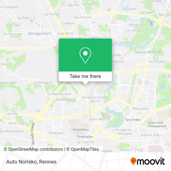Auto Norisko map