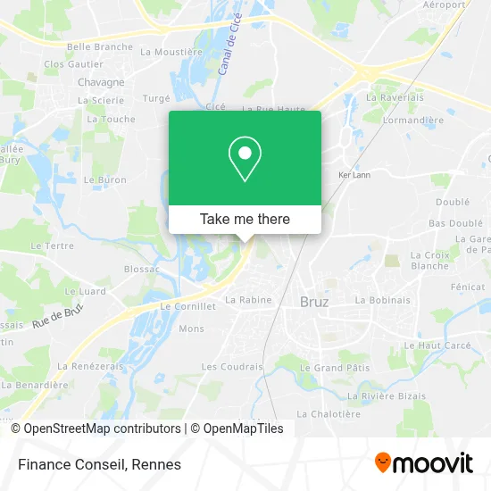 Finance Conseil map