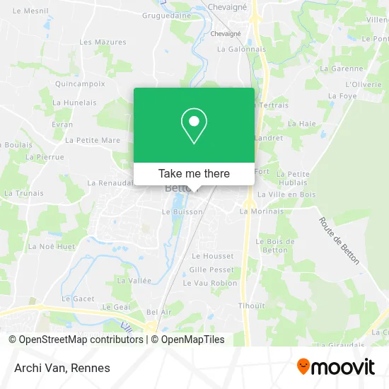 Archi Van map