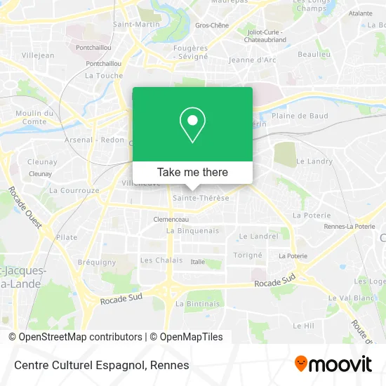 Centre Culturel Espagnol map