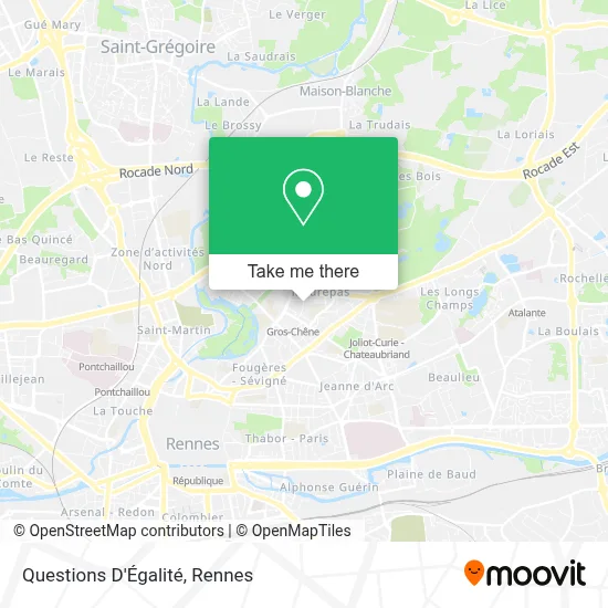 Questions D'Égalité map