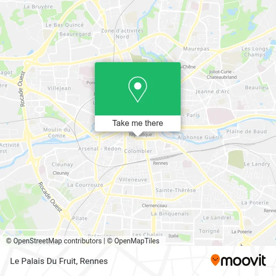 Le Palais Du Fruit map