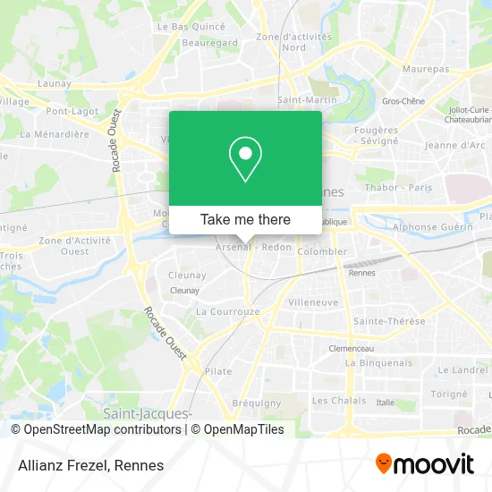 Allianz Frezel map